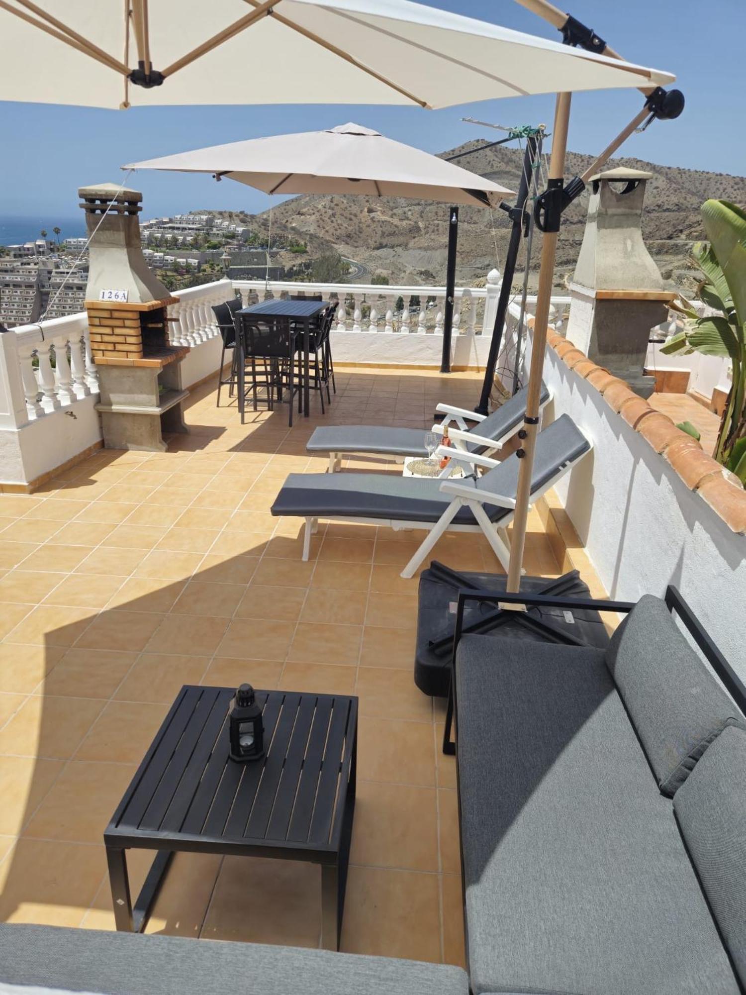 Ocean View Sunset Terrace - Near Anfi Del Mar Apartment Los Caideros Екстериор снимка